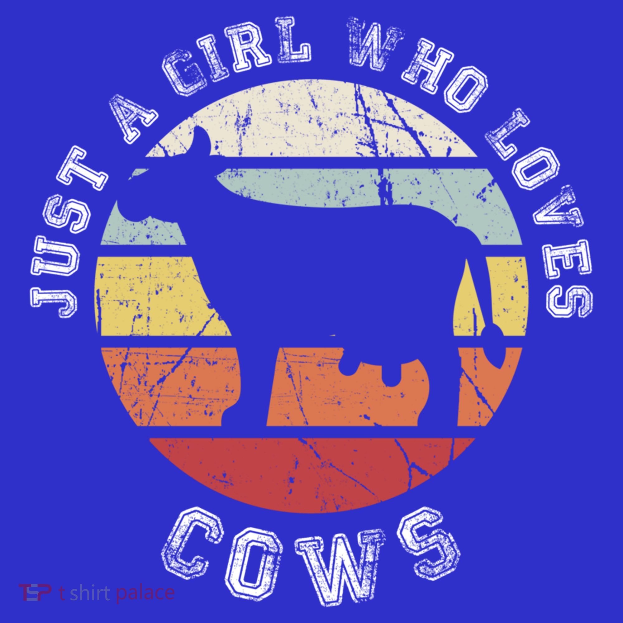 Just A Girl Who Loves Cows Gift Women's Tank Top