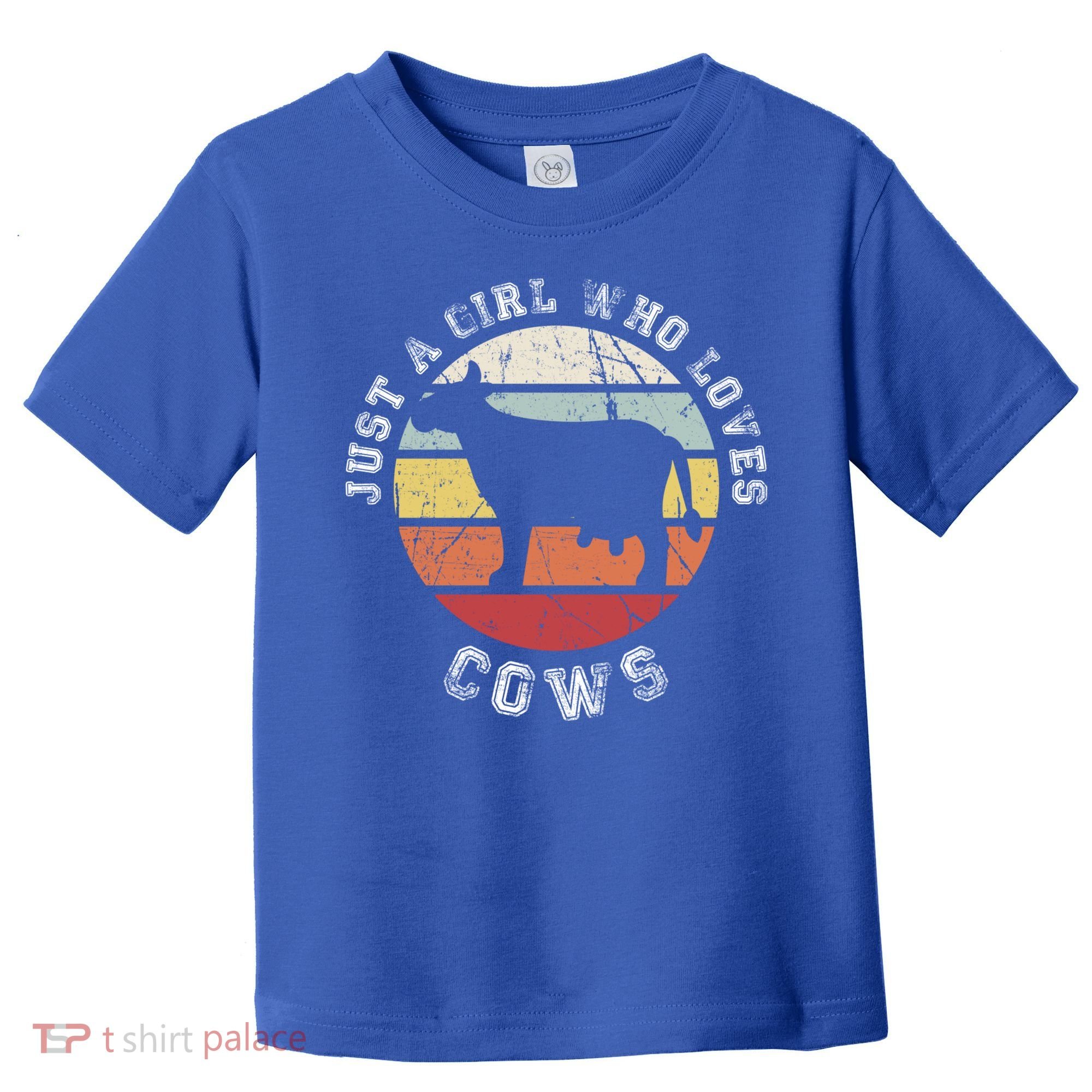 Just A Girl Who Loves Cows Gift Toddler T-Shirt