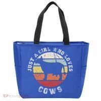 Just A Girl Who Loves Cows Gift Tote Bag thumb 0