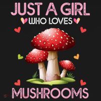 Just A Girl Who Loves Mushroom Hunting Mousepad thumb 1