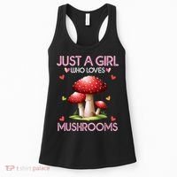 Just A Girl Who Loves Mushroom Hunting Women's Tank Top thumb 0