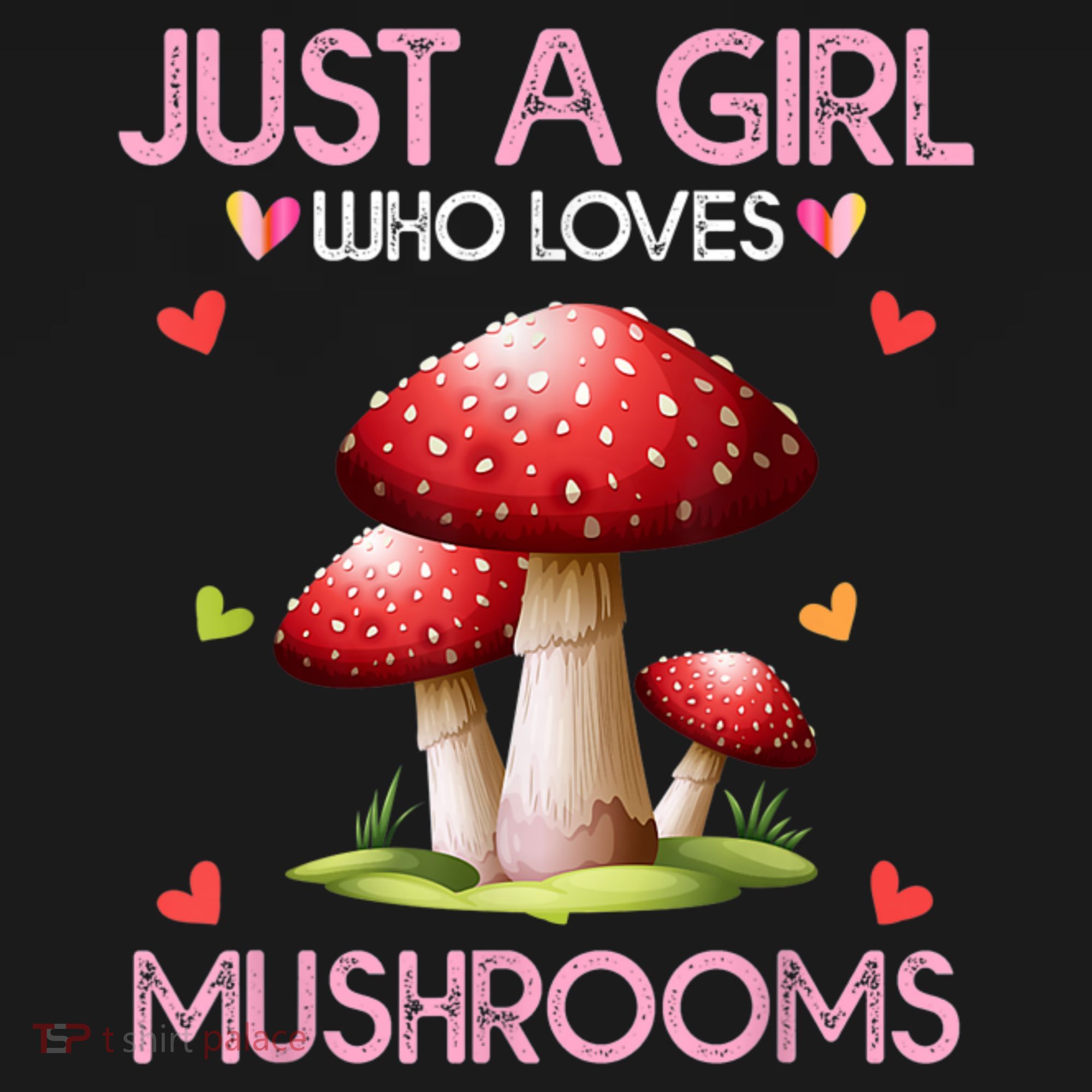 Just A Girl Who Loves Mushroom Hunting Women's Tank Top