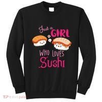 Just A Girl Who Loves Sushi Sweatshirt thumb 0