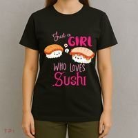 Just A Girl Who Loves Sushi T-Shirt thumb 4