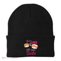 Just A Girl Who Loves Sushi Beanie thumb 0