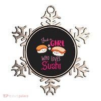 Just A Girl Who Loves Sushi Ornament thumb 0