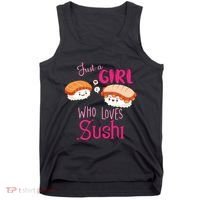 Just A Girl Who Loves Sushi Tank Top thumb 0