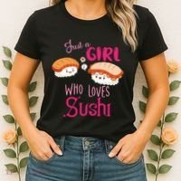 Just A Girl Who Loves Sushi Women's T-Shirt thumb 2