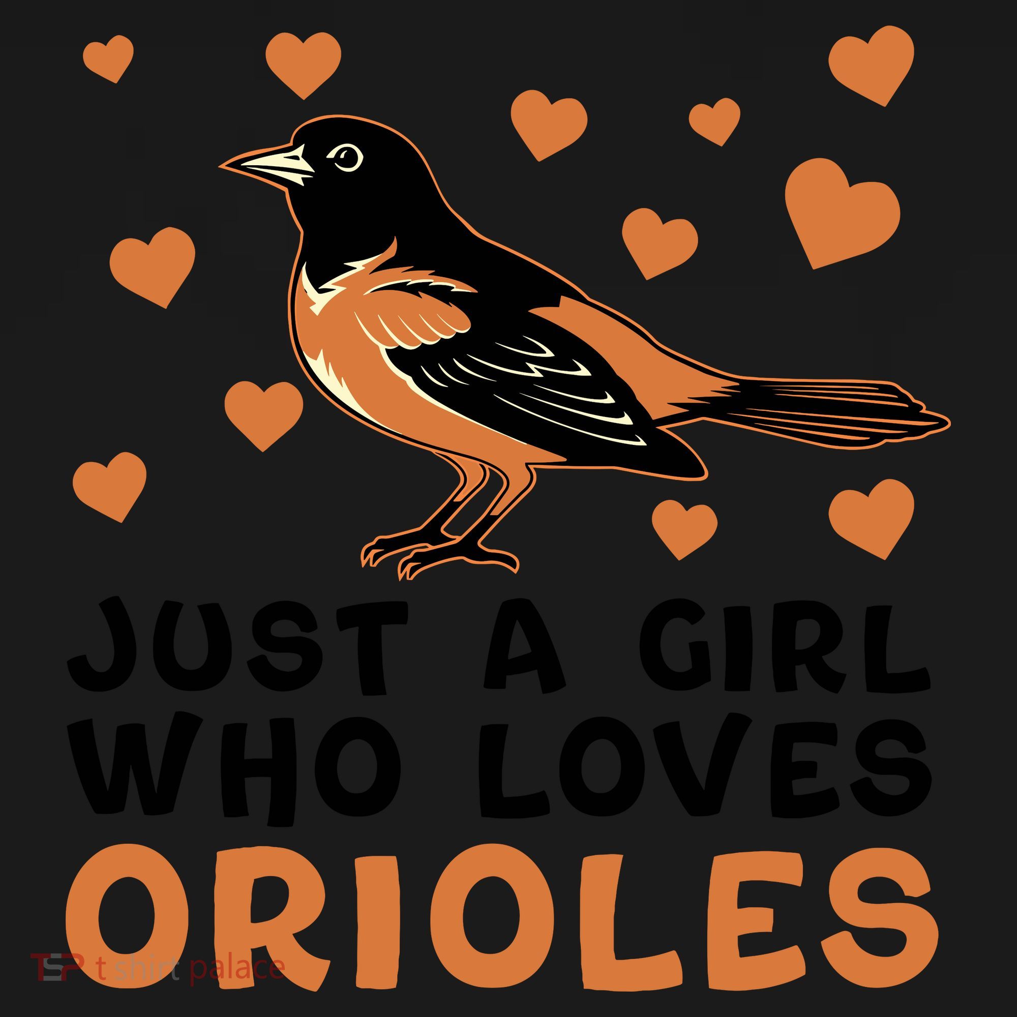 Just A Girl Who Loves Orioles Birds Oriole Lovers Women's Tank Top