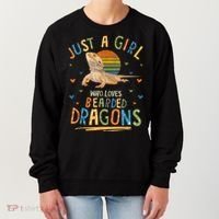 Just A Girl Who Loves Bearded Dragons Women's Sweatshirt thumb 0