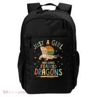 Just A Girl Who Loves Bearded Dragons Backpack thumb 0