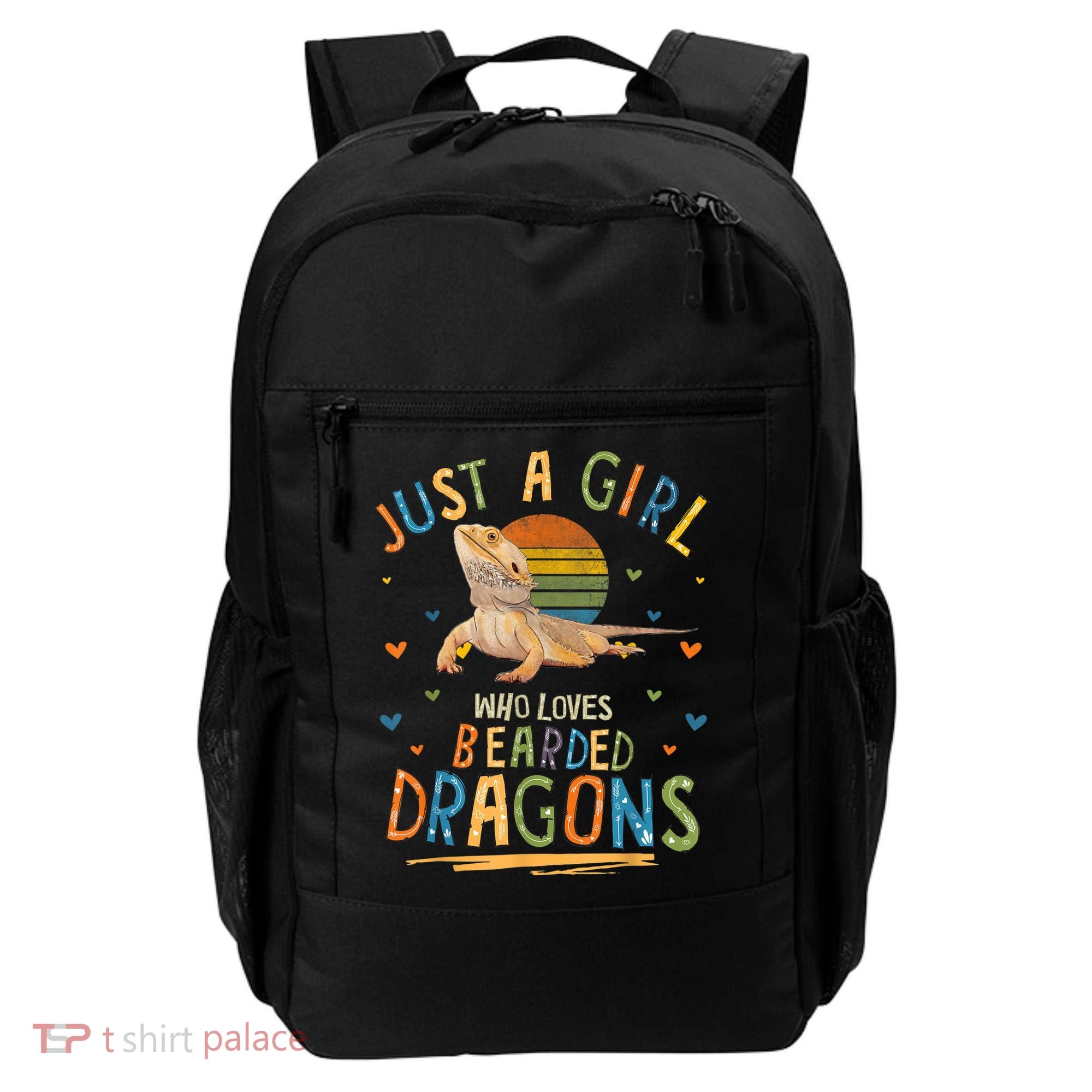 Just A Girl Who Loves Bearded Dragons Backpack