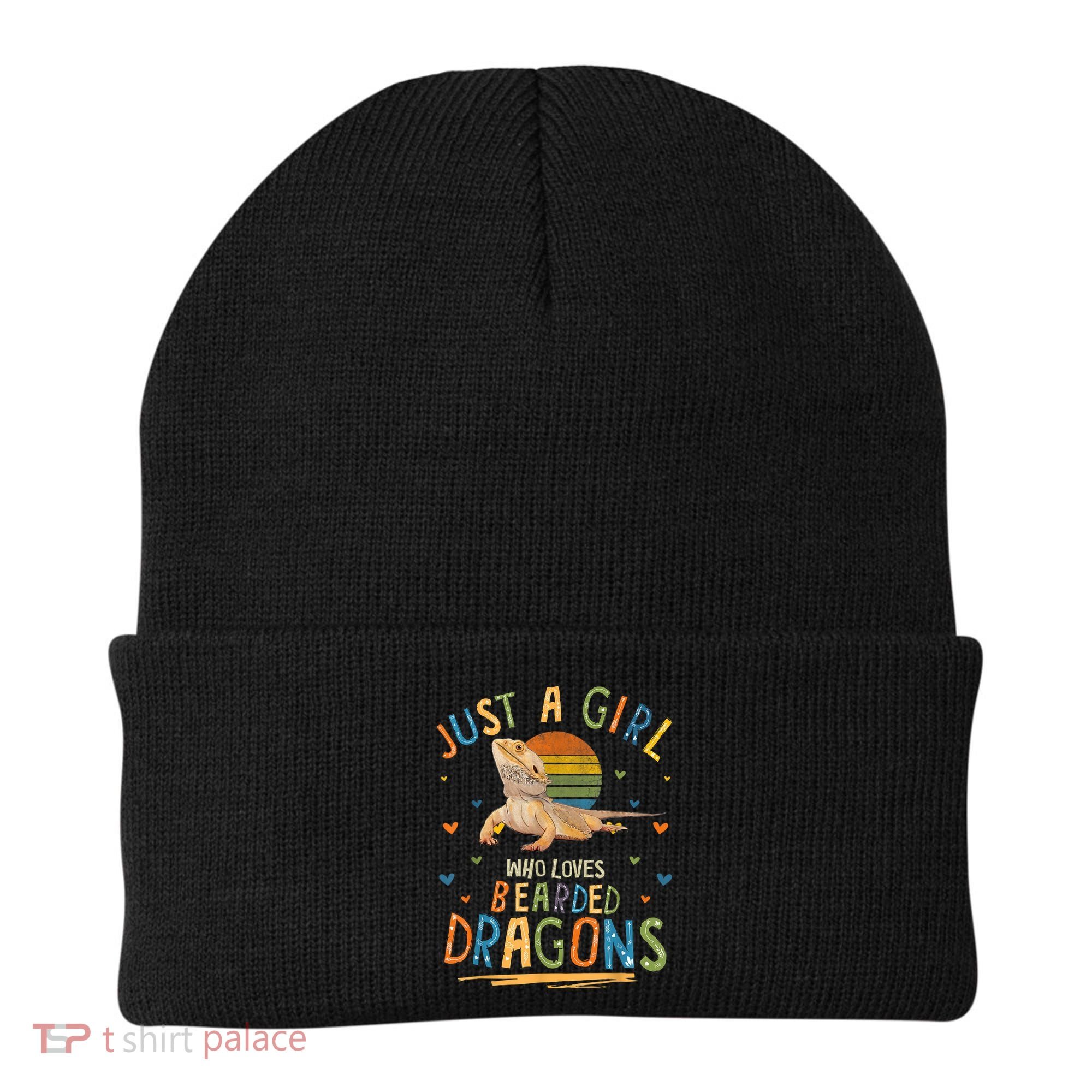 Just A Girl Who Loves Bearded Dragons Beanie