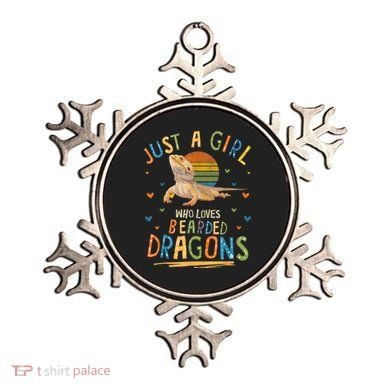 Just A Girl Who Loves Bearded Dragons Ornament