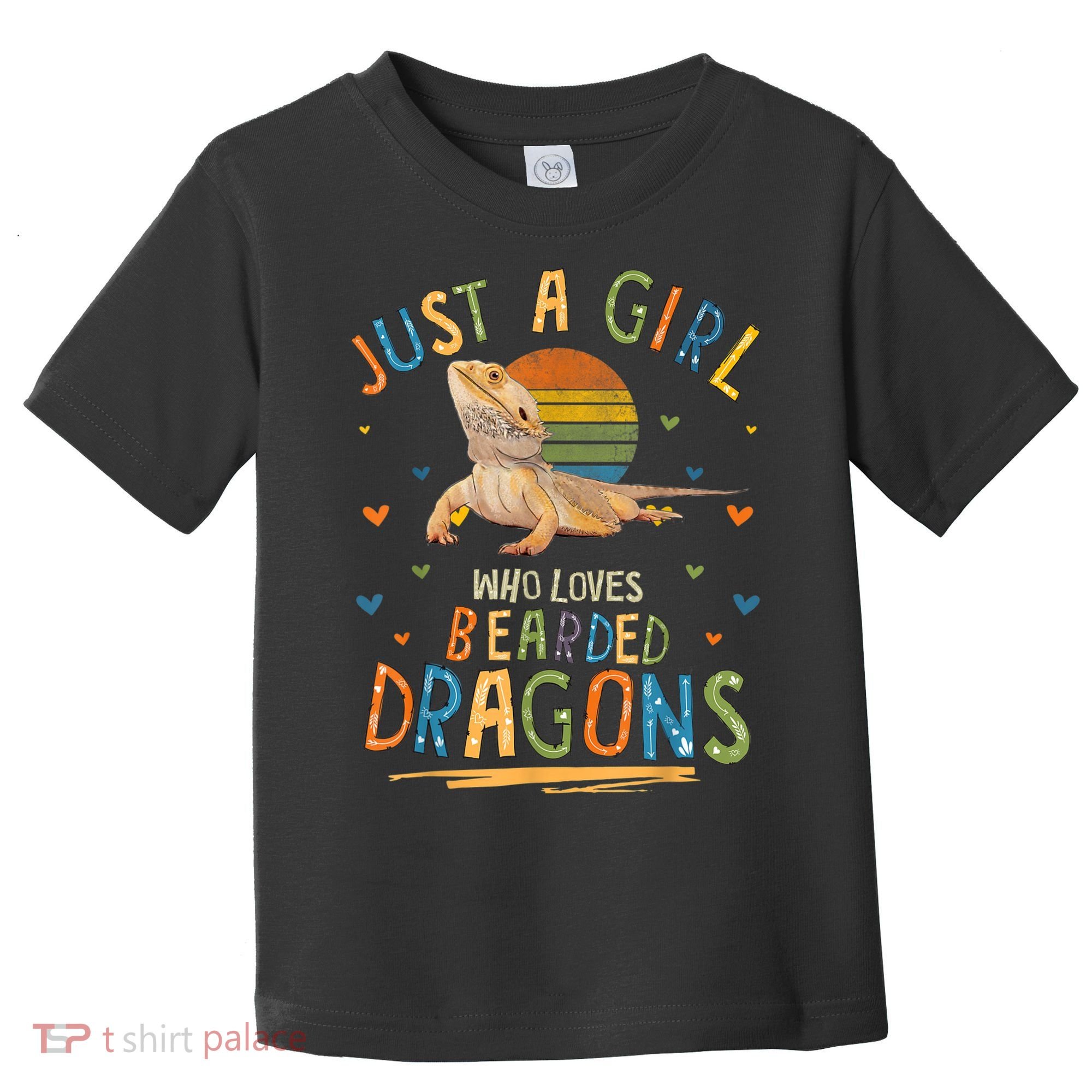 Just A Girl Who Loves Bearded Dragons Toddler T-Shirt