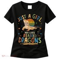 Just A Girl Who Loves Bearded Dragons Women's T-Shirt thumb 0