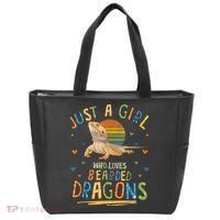 Just A Girl Who Loves Bearded Dragons Tote Bag thumb 0