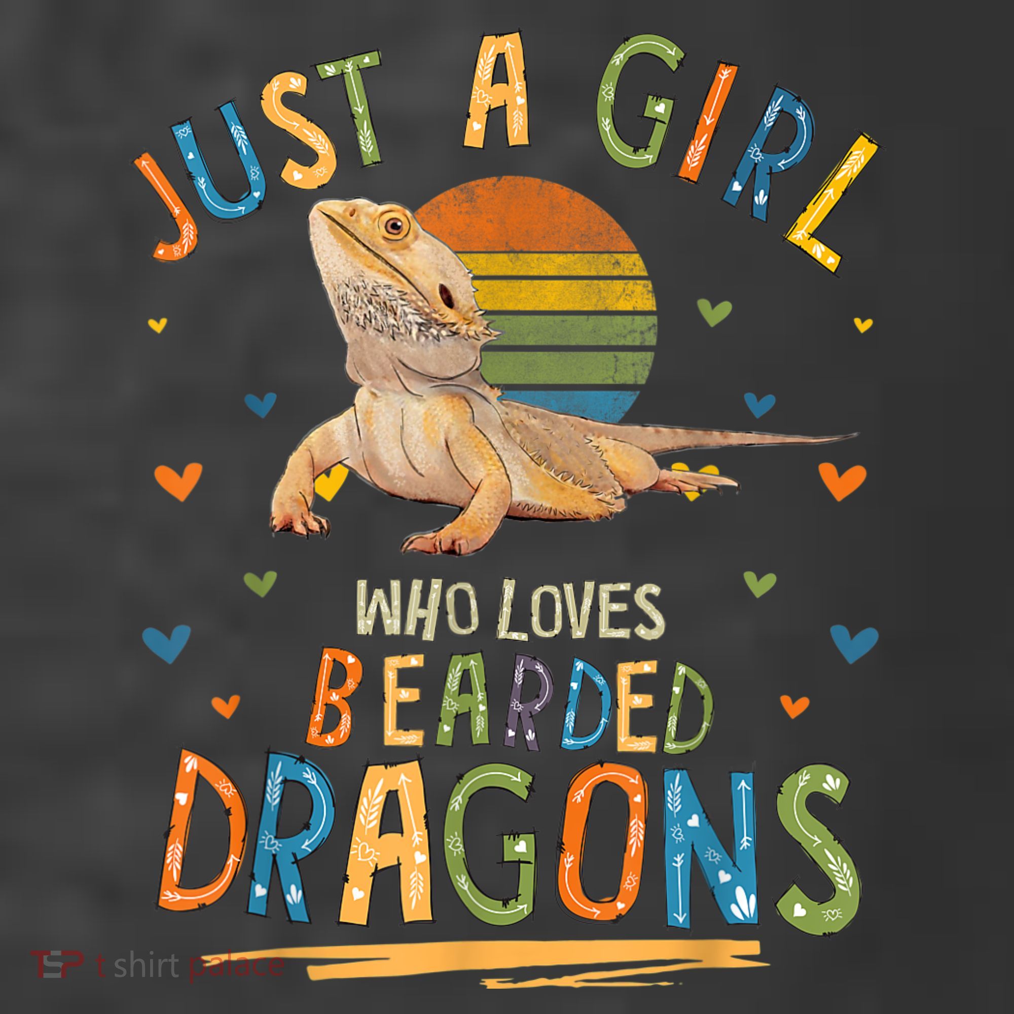 Just A Girl Who Loves Bearded Dragons Women's Hoodie
