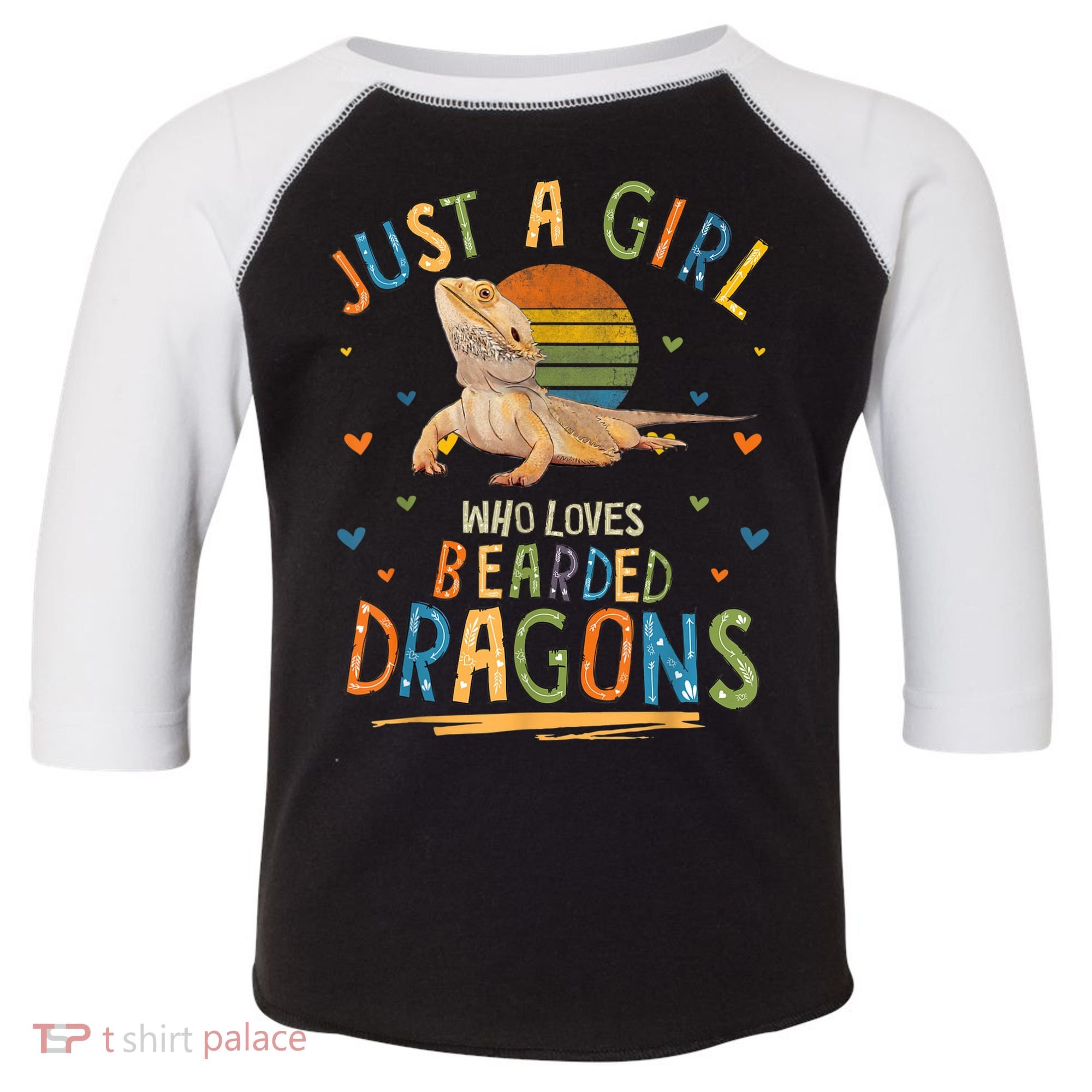 Just A Girl Who Loves Bearded Dragons Toddler Fine Jersey T-Shirt