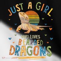 Just A Girl Who Loves Bearded Dragons Toddler Fine Jersey T-Shirt thumb 2