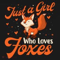 Just A Girl Who Loves Foxes Fox Lover Zookeeper Sweatshirt thumb 3