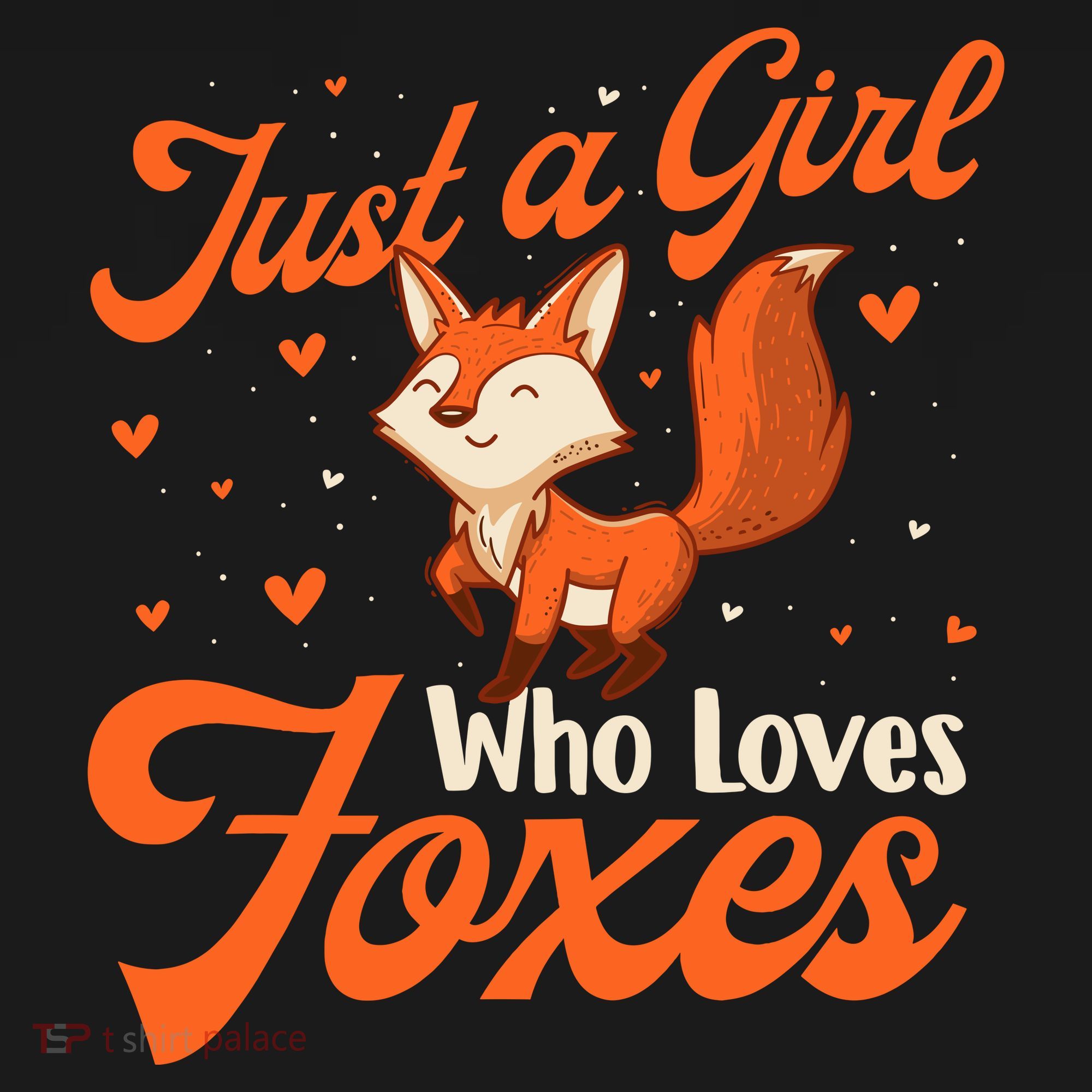 Just A Girl Who Loves Foxes Fox Lover Zookeeper Polo
