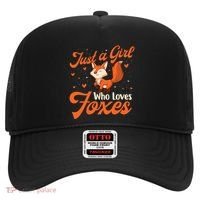 Just A Girl Who Loves Foxes Fox Lover Zookeeper Hat thumb 0