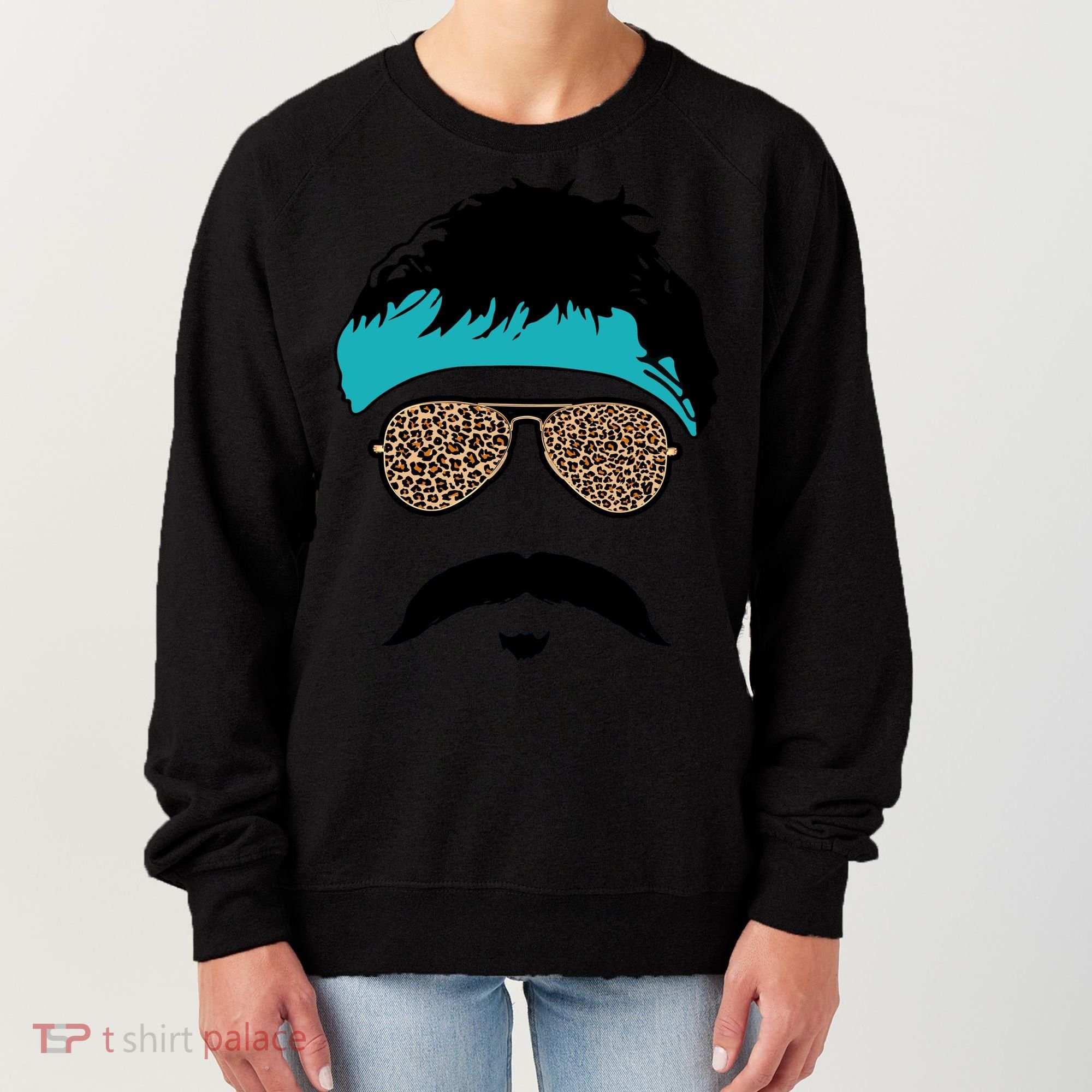 Jaguar Print Shades Uncle Rico Minshew Duuuval Women's Sweatshirt