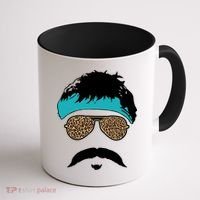 Jaguar Print Shades Uncle Rico Minshew Duuuval Coffee Mug thumb 1