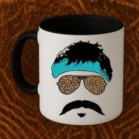 Jaguar Print Shades Uncle Rico Minshew Duuuval Coffee Mug thumb 2