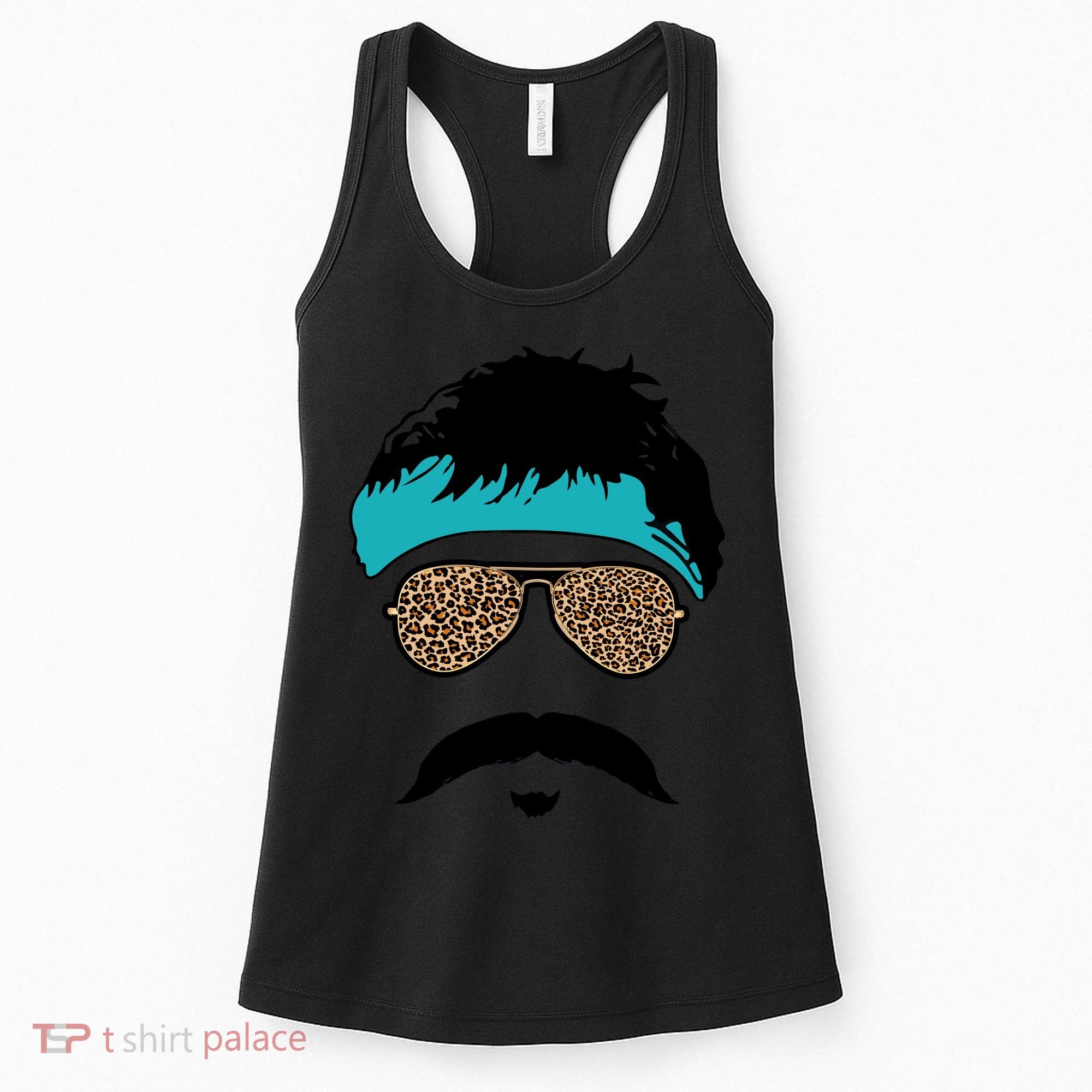 Jaguar Print Shades Uncle Rico Minshew Duuuval Women's Tank Top
