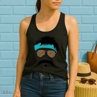 Jaguar Print Shades Uncle Rico Minshew Duuuval Women's Tank Top thumb 2