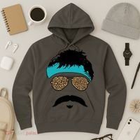 Jaguar Print Shades Uncle Rico Minshew Duuuval Hoodie thumb 3