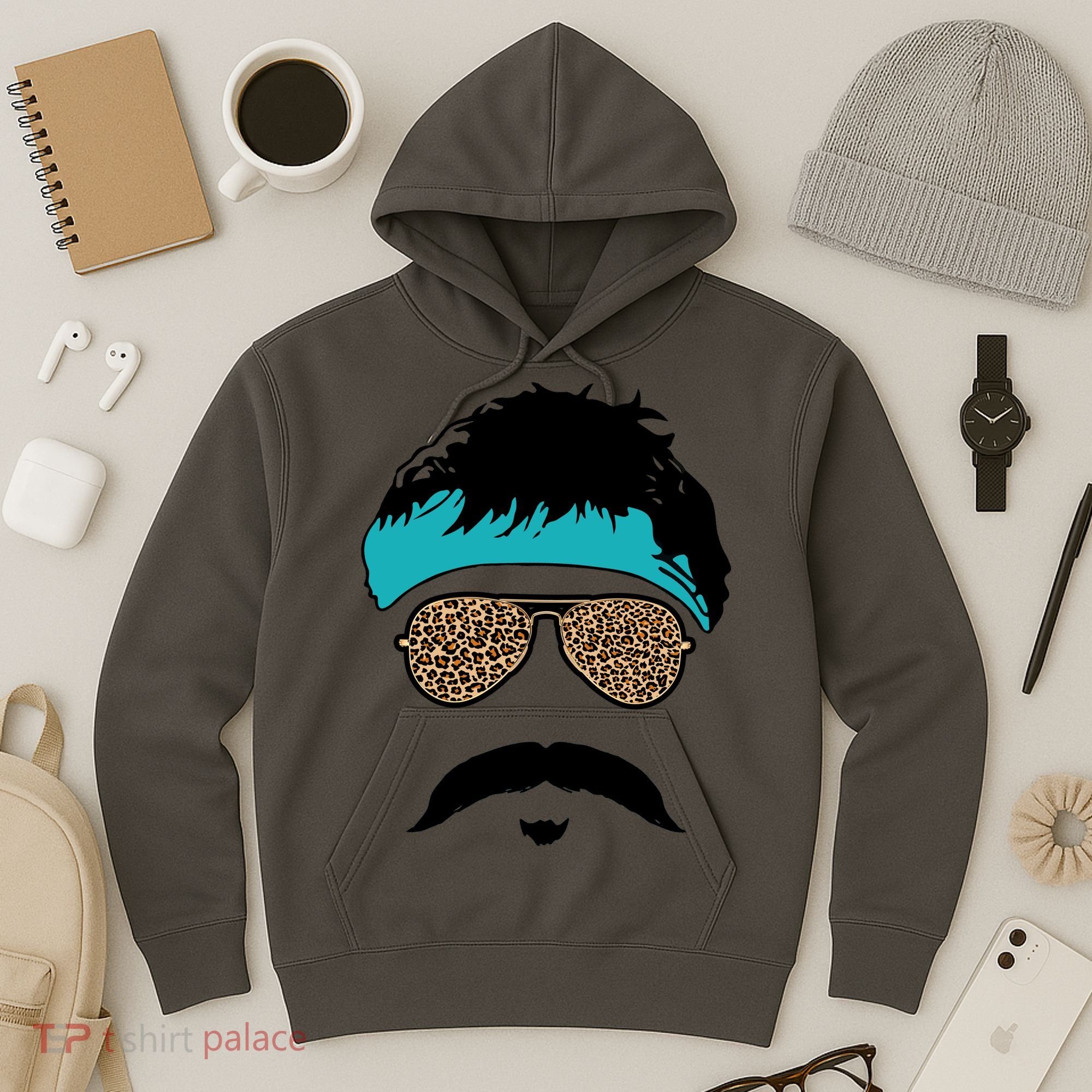 Jaguar Print Shades Uncle Rico Minshew Duuuval Hoodie