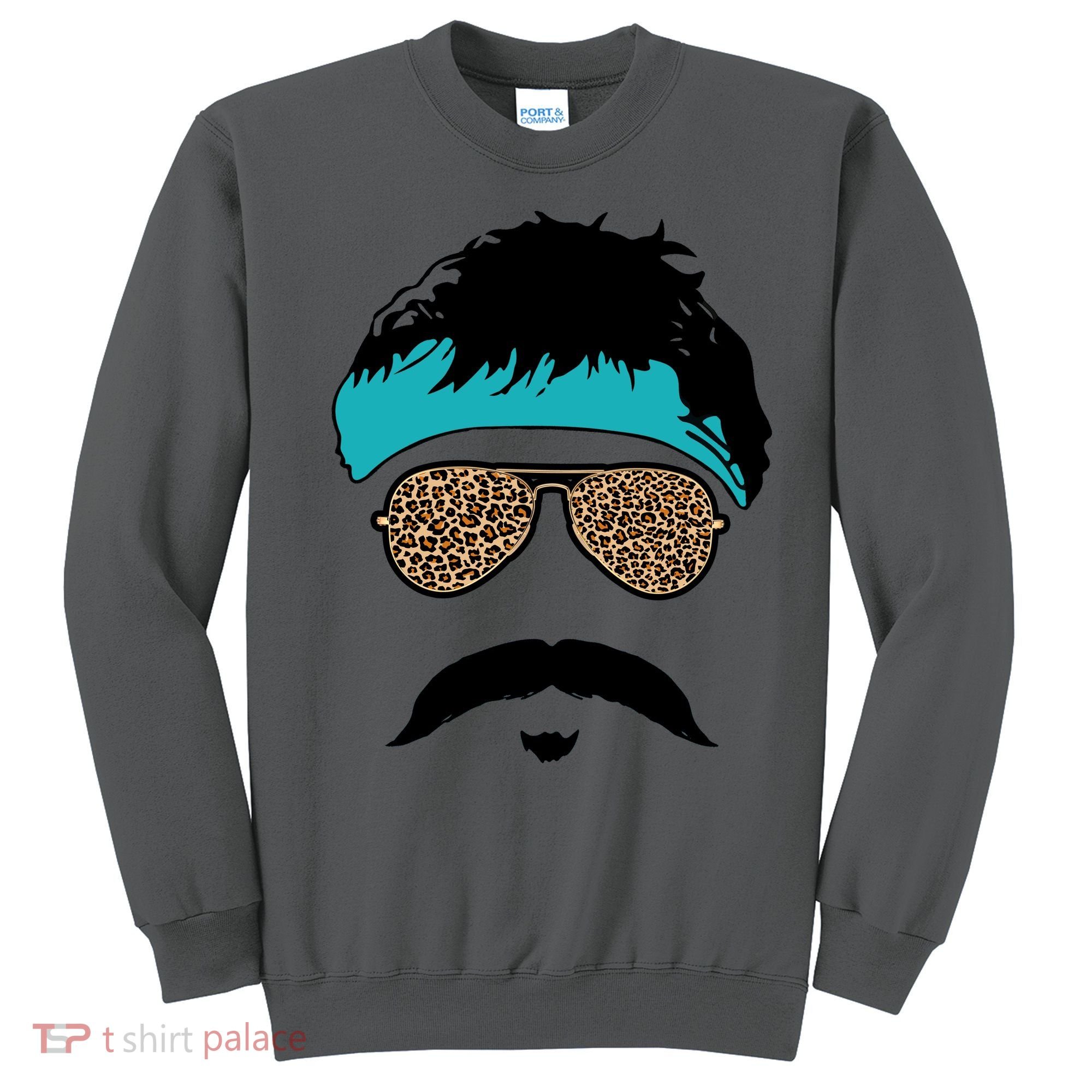 Jaguar Print Shades Uncle Rico Minshew Duuuval Sweatshirt