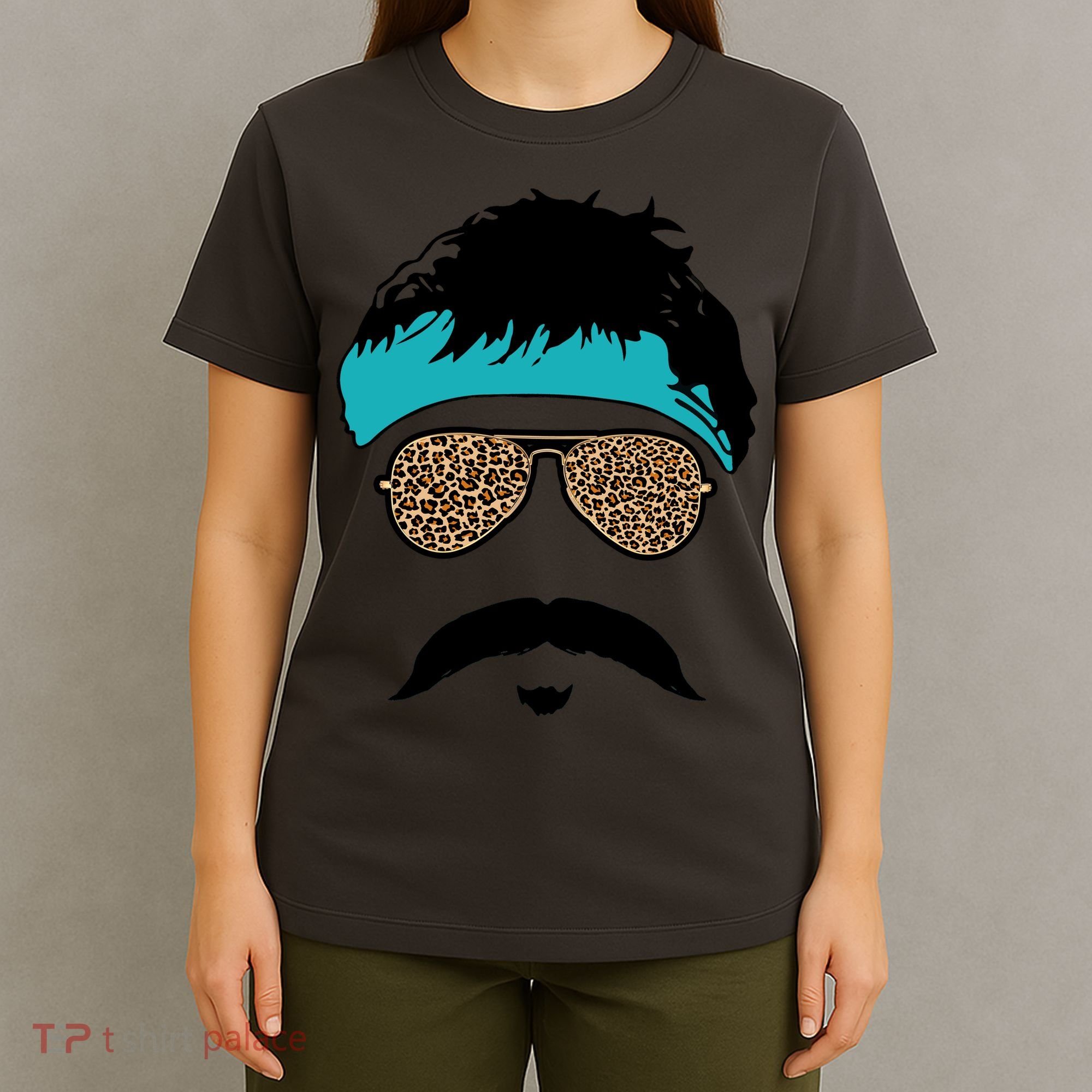Jaguar Print Shades Uncle Rico Minshew Duuuval T-Shirt