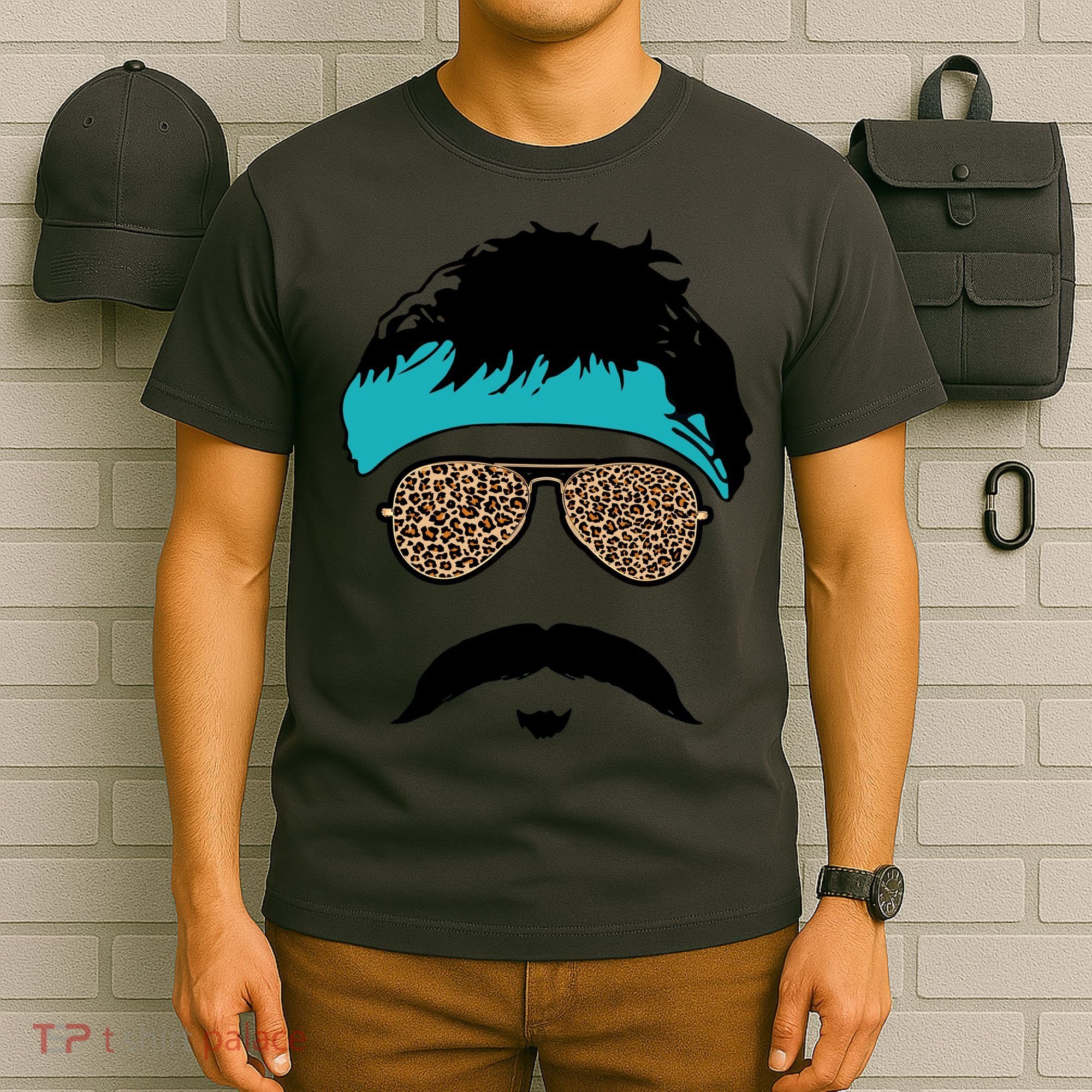 Jaguar Print Shades Uncle Rico Minshew Duuuval T-Shirt
