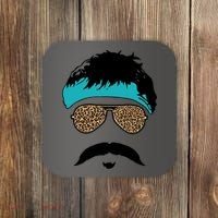 Jaguar Print Shades Uncle Rico Minshew Duuuval Coaster thumb 0