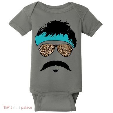 Jaguar Print Shades Uncle Rico Minshew Duuuval Baby Bodysuit