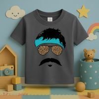 Jaguar Print Shades Uncle Rico Minshew Duuuval Toddler T-Shirt thumb 3