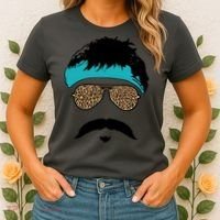 Jaguar Print Shades Uncle Rico Minshew Duuuval Women's T-Shirt thumb 2