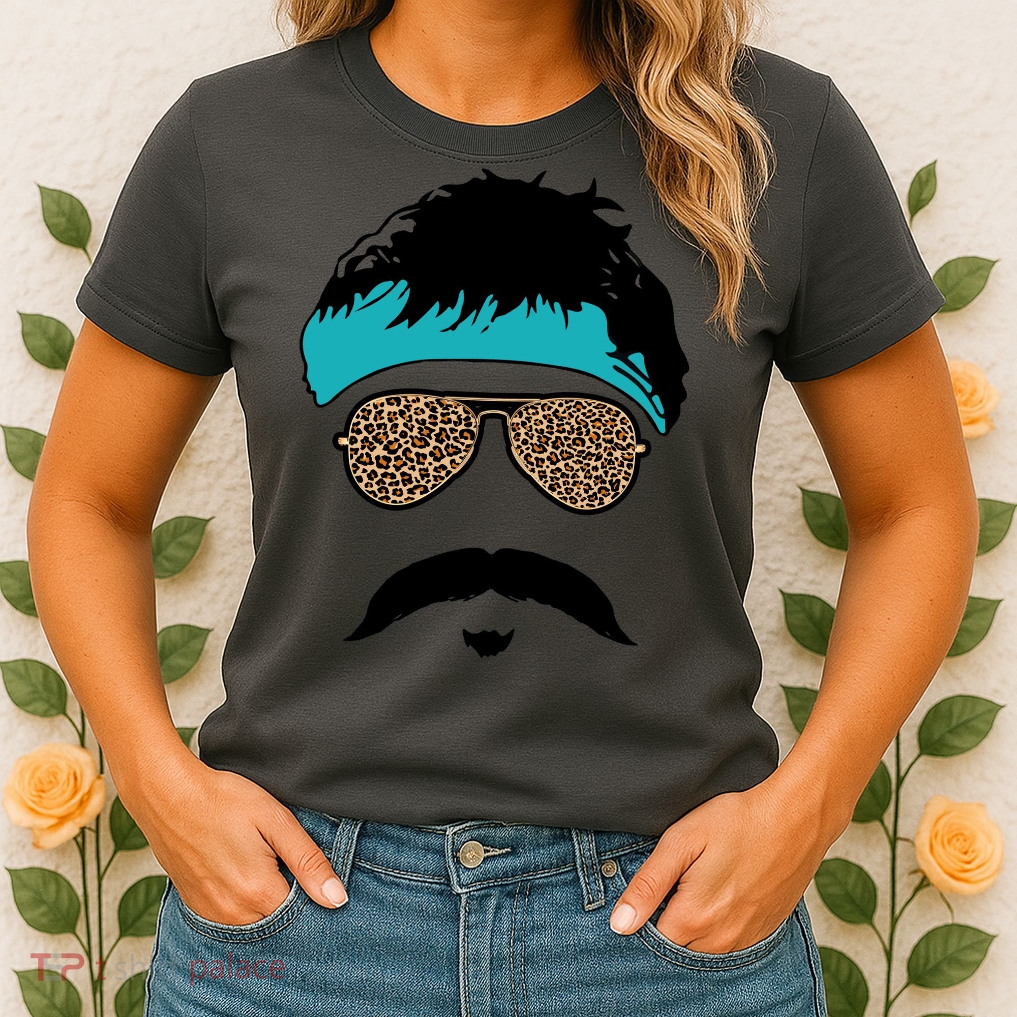 Jaguar Print Shades Uncle Rico Minshew Duuuval Women's T-Shirt