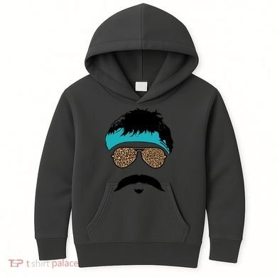 Jaguar Print Shades Uncle Rico Minshew Duuuval Kids Hoodie