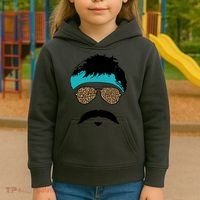 Jaguar Print Shades Uncle Rico Minshew Duuuval Kids Hoodie thumb 3