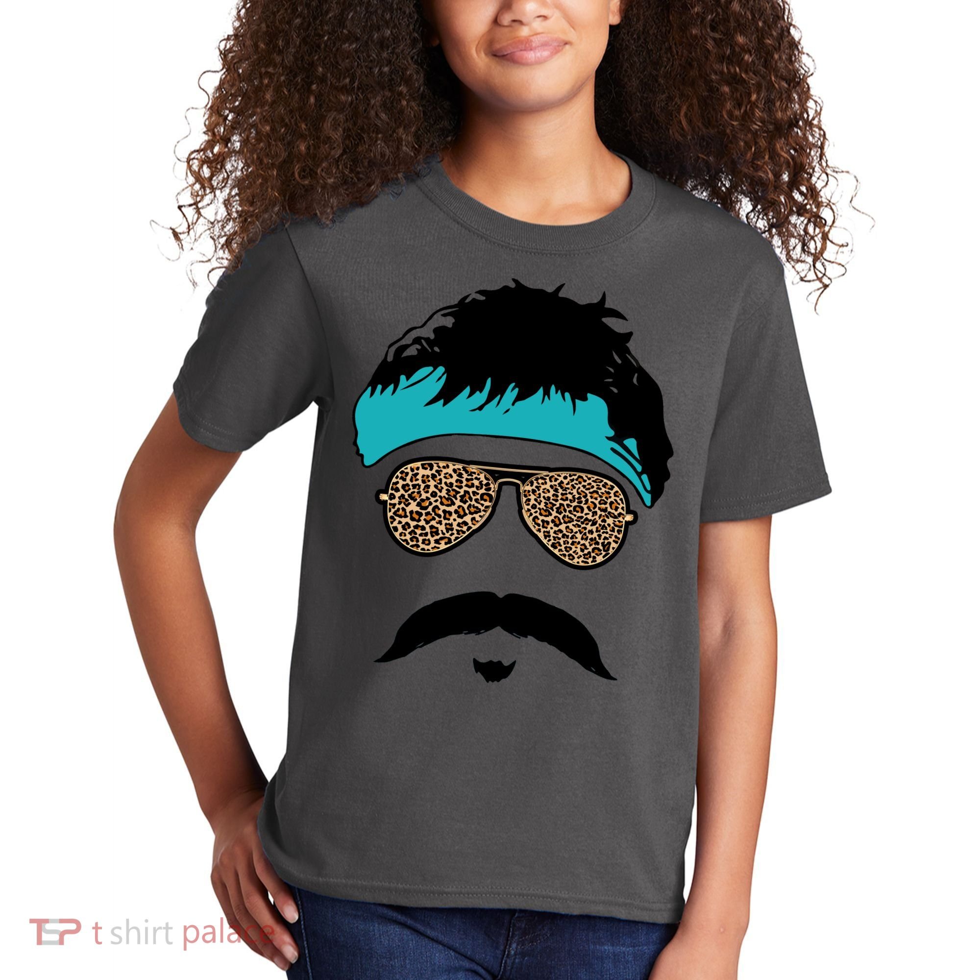 Jaguar Print Shades Uncle Rico Minshew Duuuval Kids T-Shirt