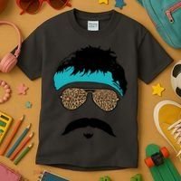 Jaguar Print Shades Uncle Rico Minshew Duuuval Kids T-Shirt thumb 3