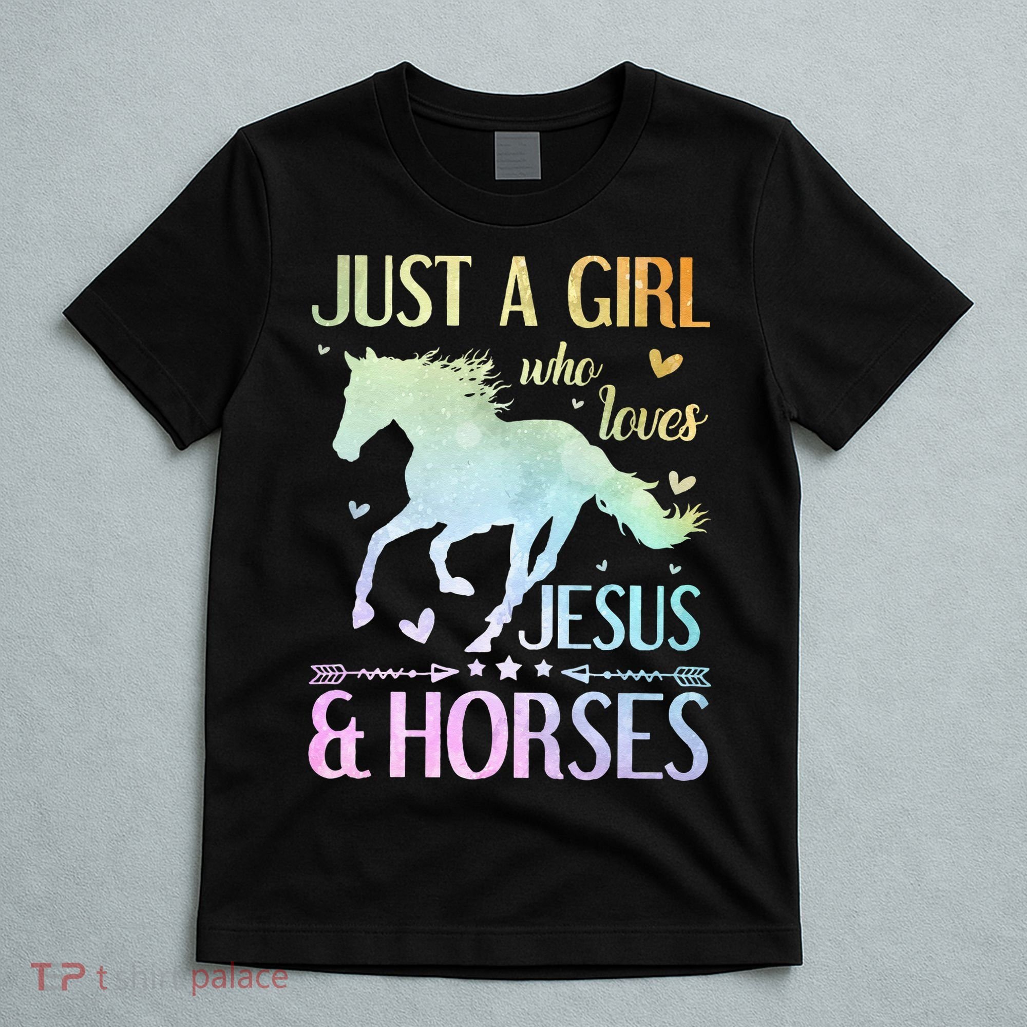 Jesus And Horses Horse Gifts T-Shirt