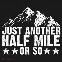 Just Another Half Mile Or So Funny Hiking Gift Women's Hoodie thumb 2