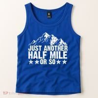 Just Another Half Mile Or So Funny Hiking Gift Tank Top thumb 2
