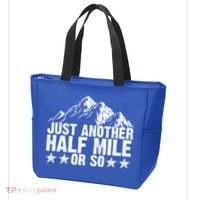 Just Another Half Mile Or So Funny Hiking Gift Tote Bag thumb 3